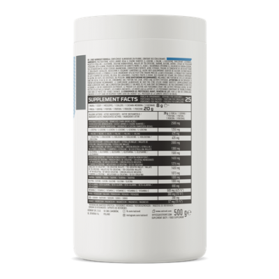 Post-Workout Formula 500 g peach Post-workout with amino acids, electrolytes, vitamins and minerals