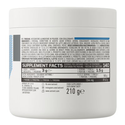 Tyrosine 210 g orange