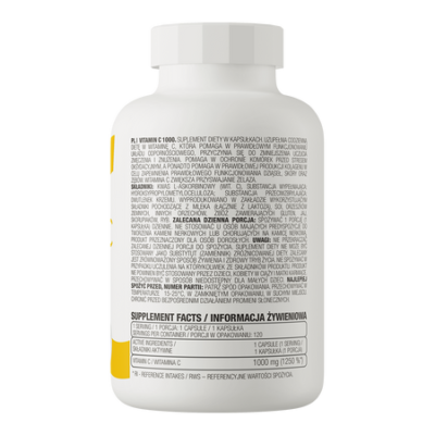 OstroVit Vitamin C 1000mg 120caps