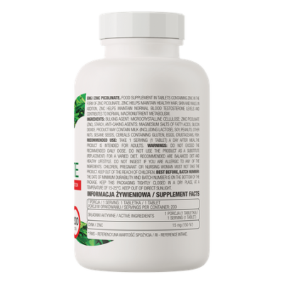 Zinc Picolinate 200 tablets