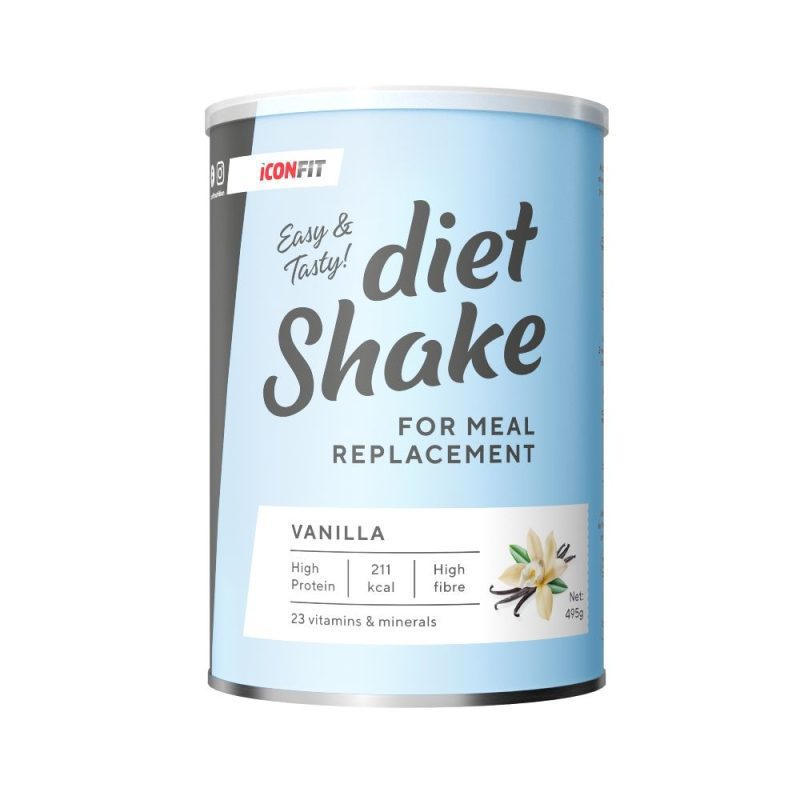 ICONFIT Diet Shake vanillimaitseline 495g