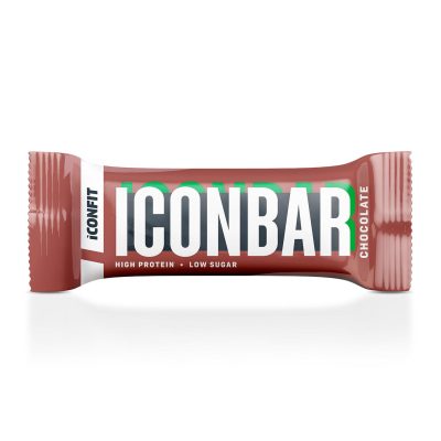 ICONFIT Protein Bar ICONBAR Chocolate 45g – High-Protein Snack