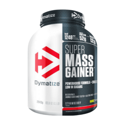 Dymatize Super Mass Gainer 2.943kg Клубника протеин