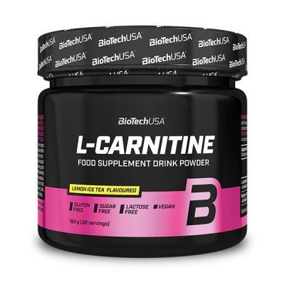 BIOTECHUSA L-Carnitine drink powder Лимонный ледяной чай 150 г