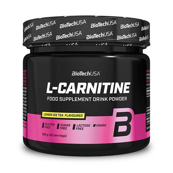 BioTechUSA L-Carnitine 150g Sidruni jäätee