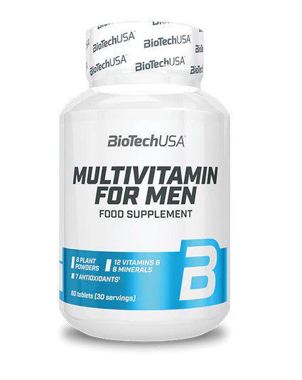 BioTechUSA Multivitamin for Men – 60 tabletti