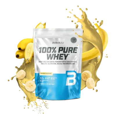 BioTechUSA 100% Pure Whey 454g Banana