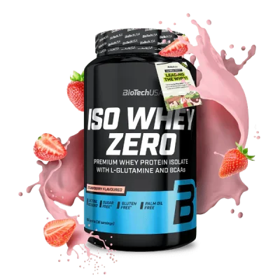 BIOTECHUSA ISO WHEY ZERO 908g Клубника