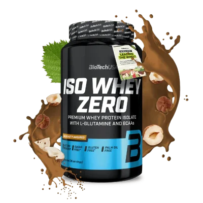 BioTechUSA Iso Whey Zero 908g Sarapuupähkel