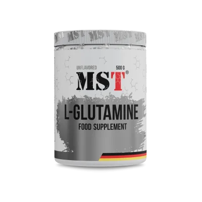 MST L-Glutamine RAW 500g Без вкуса – глютамин для спортсменов