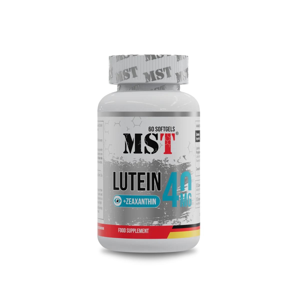 MST Lutein 40mg + Zeaxanthin 60 softgels MST luteiin 40mg ja zeaksantiin 60 kapslit silmade terviseks