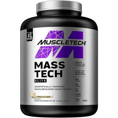 MuscleTech Mass Tech 3.2kg Ваниль протеин