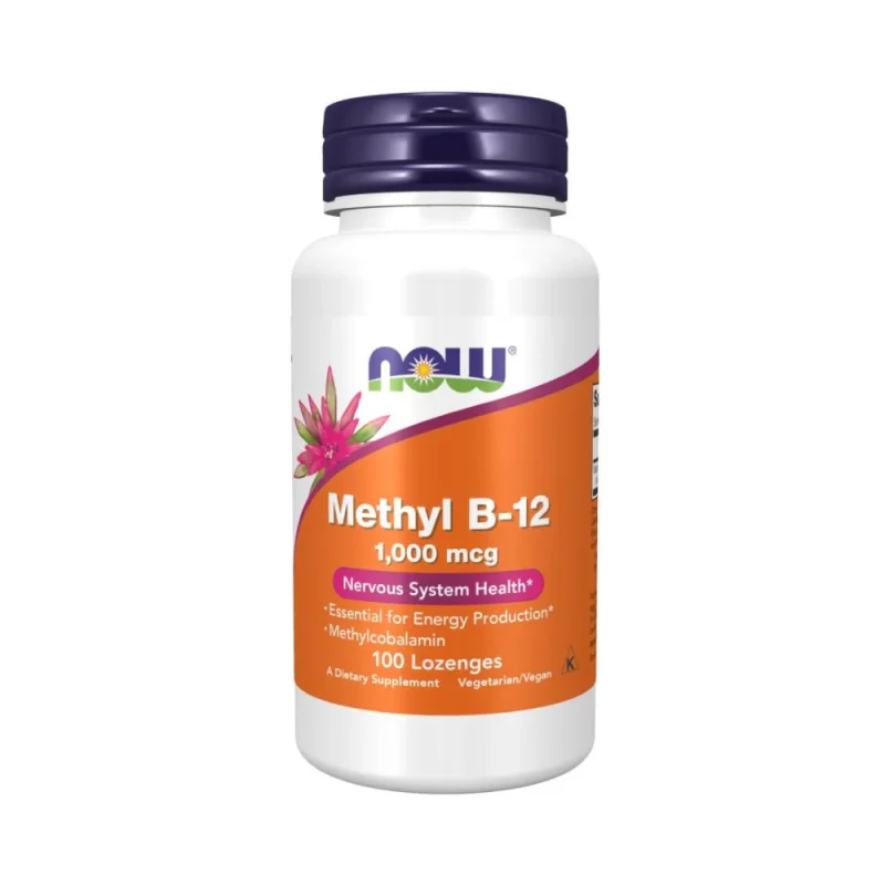 NOW Methyl B-12 1000mcg 100 lozenges