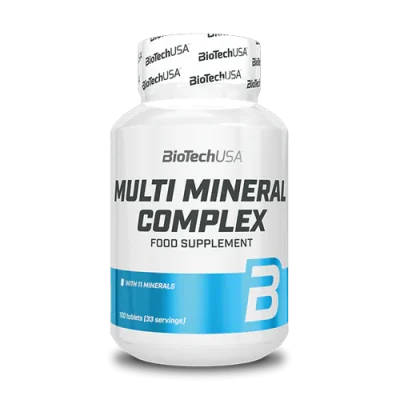 BIOTECHUSA Multi Mineral Complex 100tab – Essential Minerals for Health & Vitality