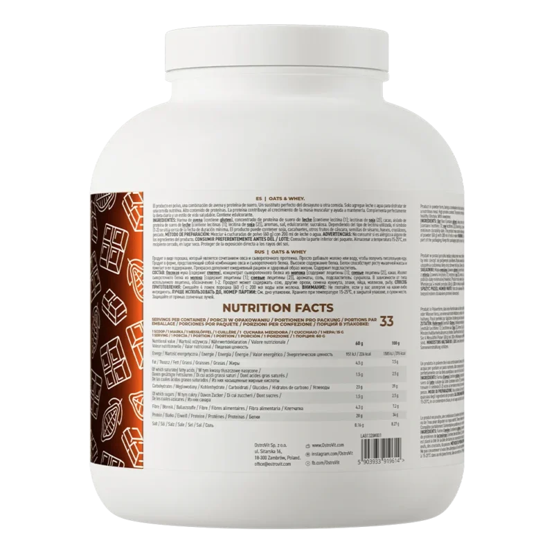 OstroVit OATS & Whey 2000g