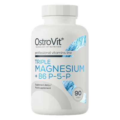 OstroVit Triple Magnesium + B6 P-5-P 90капс купить в Эстонии