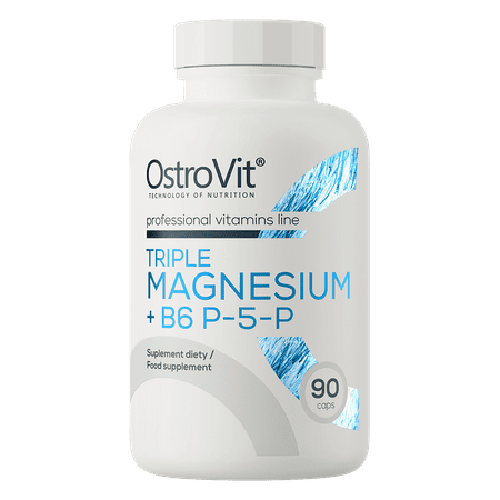 OstroVit Triple Magnesium + B6 – magneesium ja vitamiin B6 kapslid