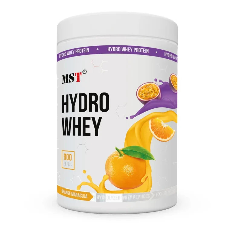 MST Protein Hydro Whey 900g apelsin-kannatusvili valgupulber