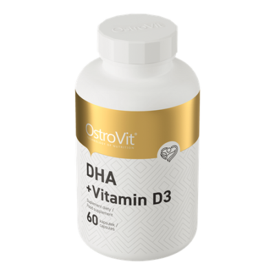 OstroVit DHA + Vitamin D3 60caps