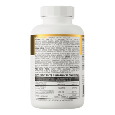OstroVit DHA + Vitamin D3 60caps
