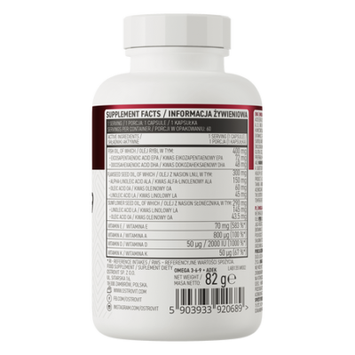 Omega 3-6-9 + ADEK 60 capsules