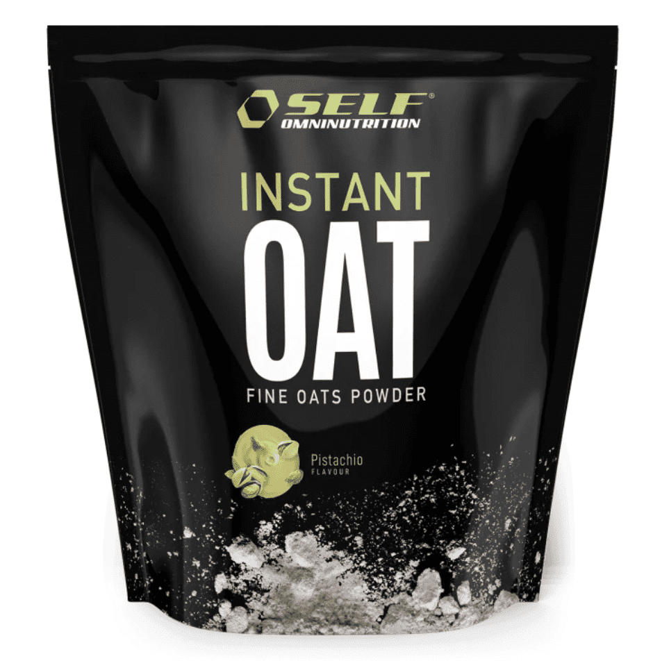 SELF Instant Oat 1kg Pistaatsia maitsega SELF Instant Oat pistaatsia maitsega kaerahelbed 1kg