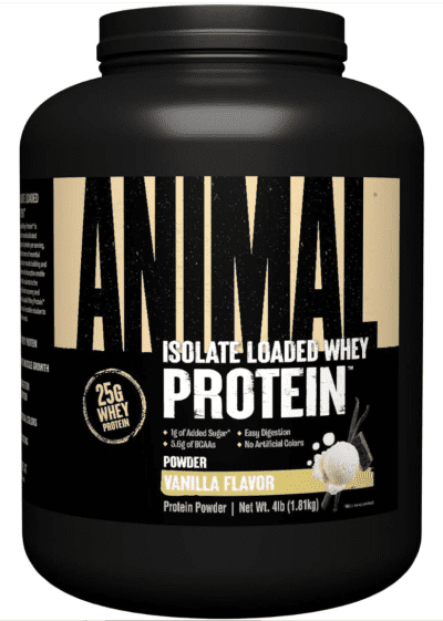 Animal Whey Isolate Loaded 2.3кг Ваниль – протеиновый изолят