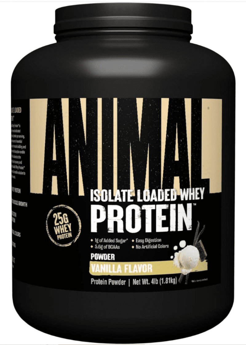 Universal Animal Whey Isolate Loaded 2.3kg Vanill valgupulber
