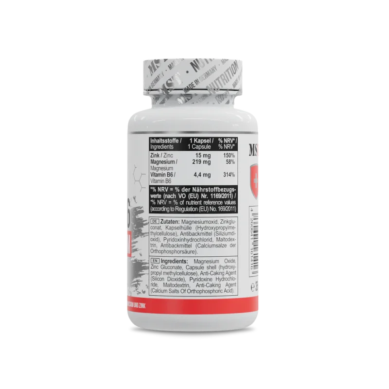 MST Zinc B6 Magnesium 60caps