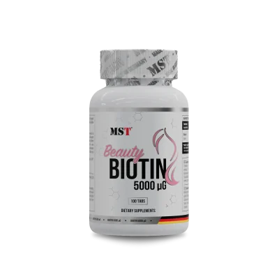 MST Beauty Biotin 5000mcg – supports healthy hair, skin and nails