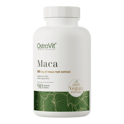OstroVit Maca 90 tabs for energy, vitality, and hormonal support