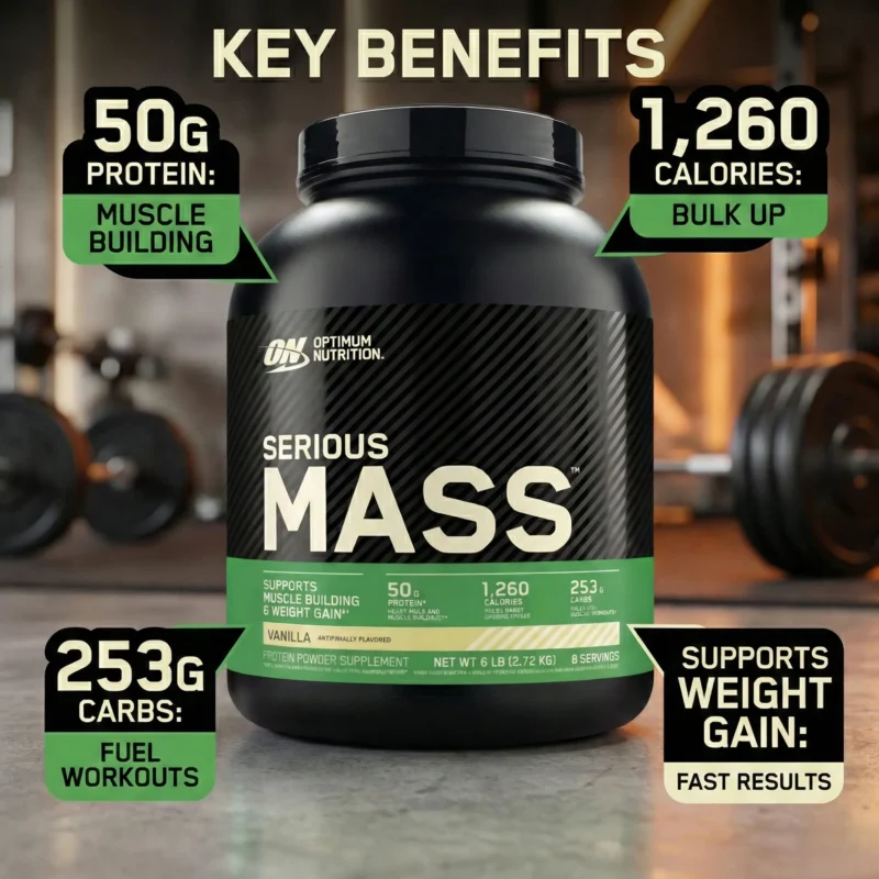 Optimum Nutrition Serious Mass 2.73kg