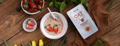 OstroVit Oat My Day 200g Maasikas – maitsev ja tervislik kaerahelbepuder