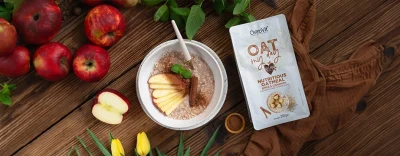 OstroVit Oat My Day 200g Õun-Kaneeli – maitsev ja tervislik kaerahelbepuder