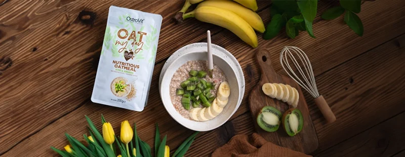 OstroVit Oat My Day 200g Kiivi-Banaan – maitsev ja tervislik kaerahelbepuder
