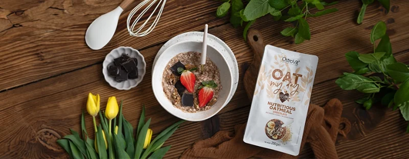 OstroVit Oat My Day 200g Maasikas – maitsev ja tervislik kaerahelbepuder