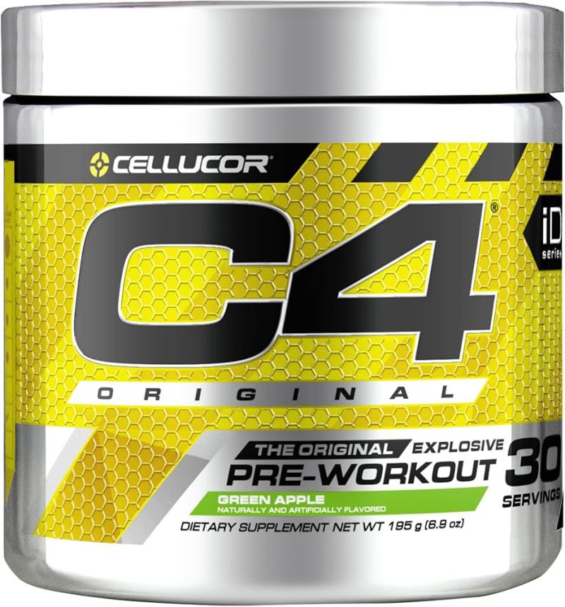 C4 Original Pre-workout 30serv Roheline õun