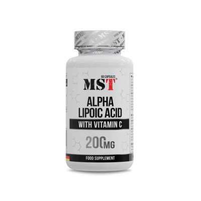 MST Alpha Lipoic Acid 200mg + vitamin C 60caps