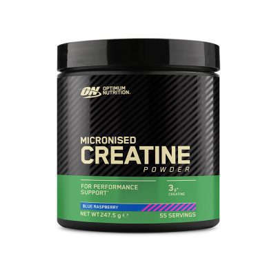 Optimum Nutrition Micronised Creatine 247,5 g Sinine vaarikas — mikroniseeritud kreatiin lihastele