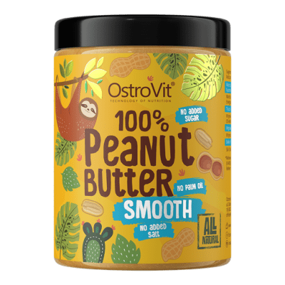 OstroVit 100% Peanut Butter Smooth 1000g