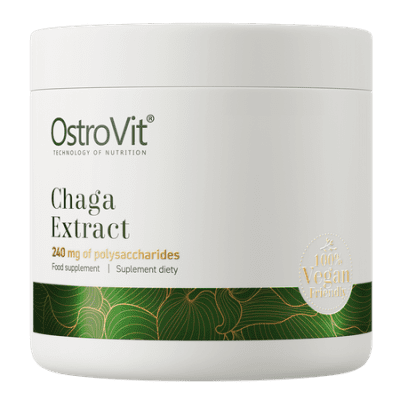 OstroVit Chaga Extract 240mg 50g – looduslik immuunsuse tugi