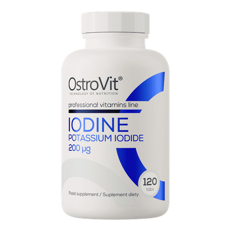 OstroVit Iodine Potassium iodide 200mcg 120tabs