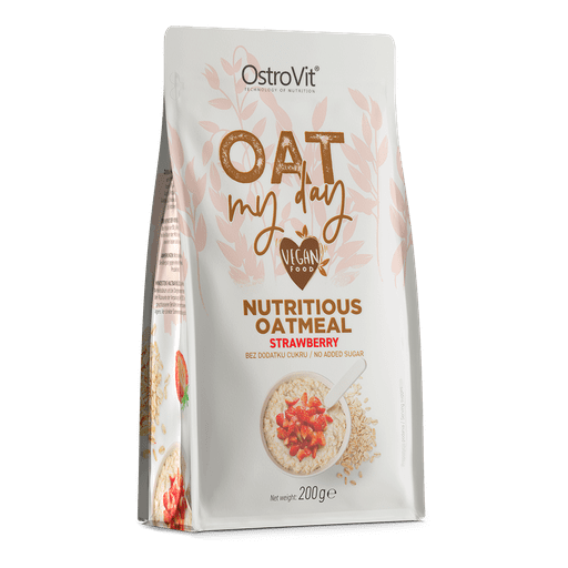 OstroVit Oat My Day 200g Maasikas – maitsev ja tervislik kaerahelbepuder