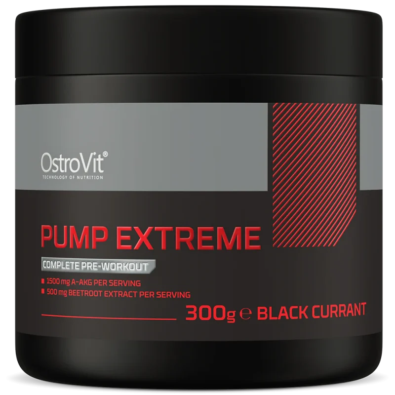 OstroVit Pump extreme 300g Must sõstar