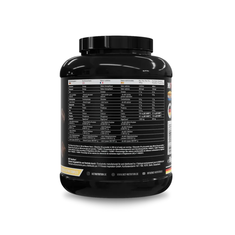 MST Protein Best Whey + Enzymes 900g Chocolate