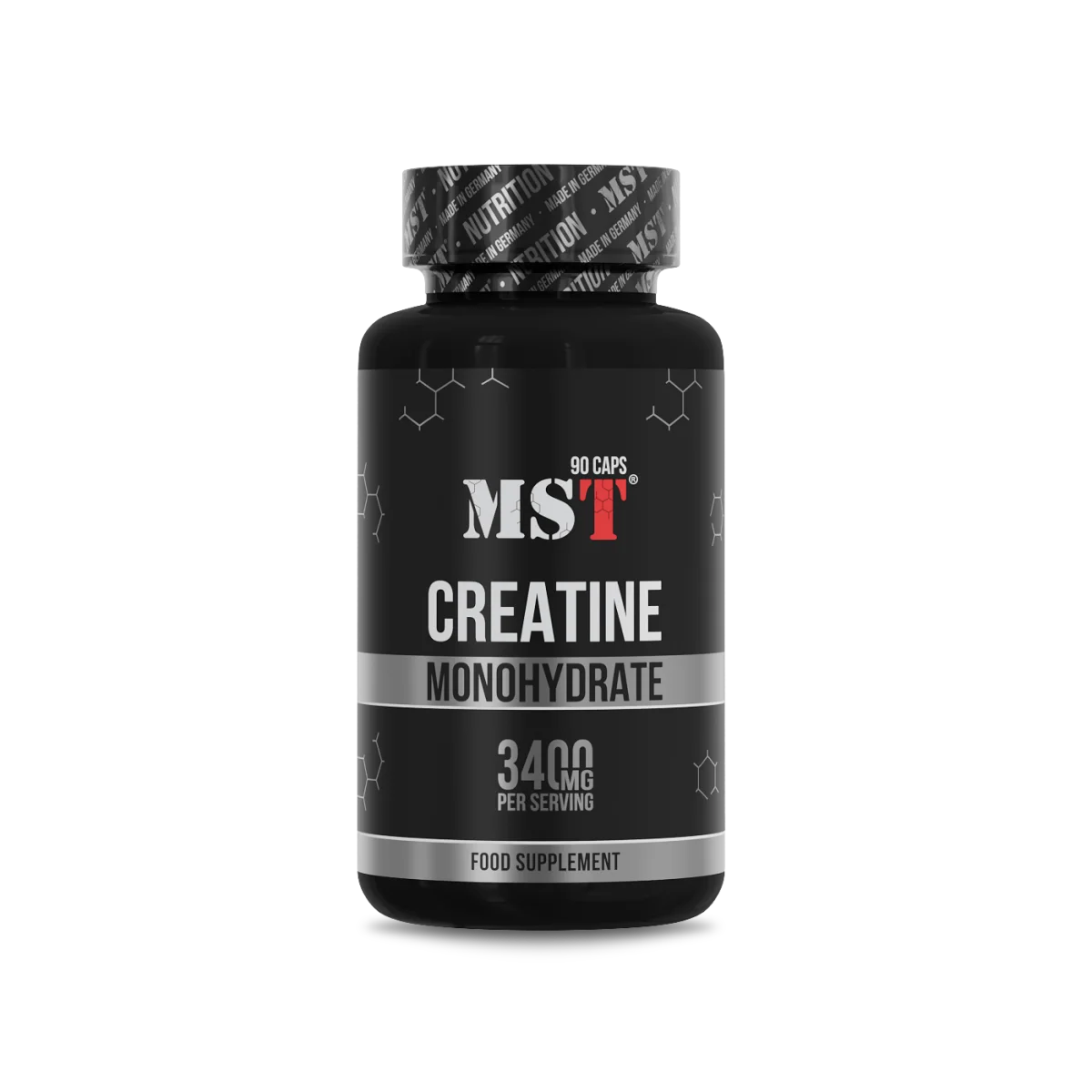 MST kreatiinmonohüdraat 3400mg 90 kapslit MST kreatiinmonohüdraat 3400mg 90 kapslit