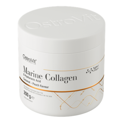 Marine Collagen + Hyaluronic Acid 200 g coconut and peach