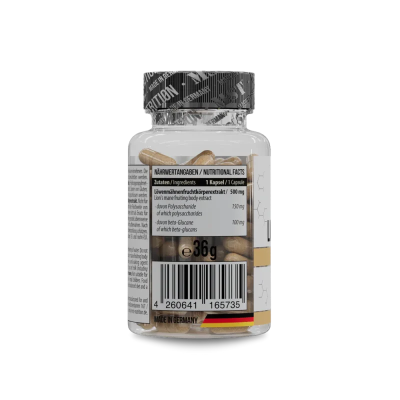 MST Lion's mane mushroom 60caps