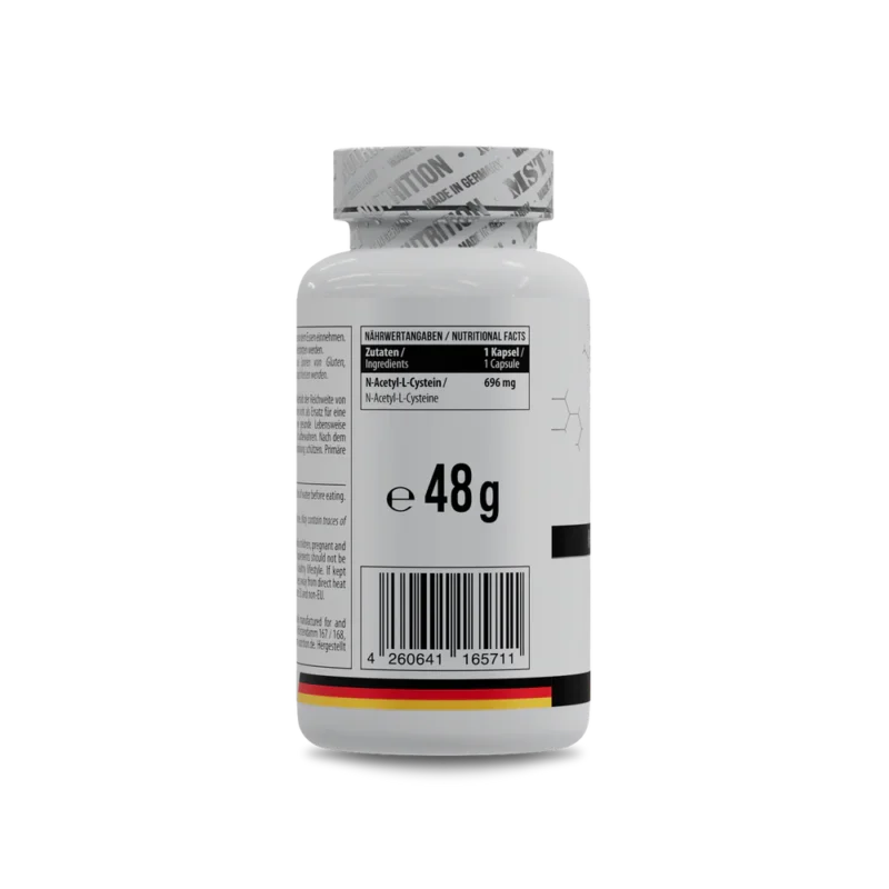 MST NAC N-Acetyl-L-Cysteine 696mg 60caps