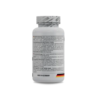 MST NAC N-Acetyl-L-Cysteine 696mg 60caps